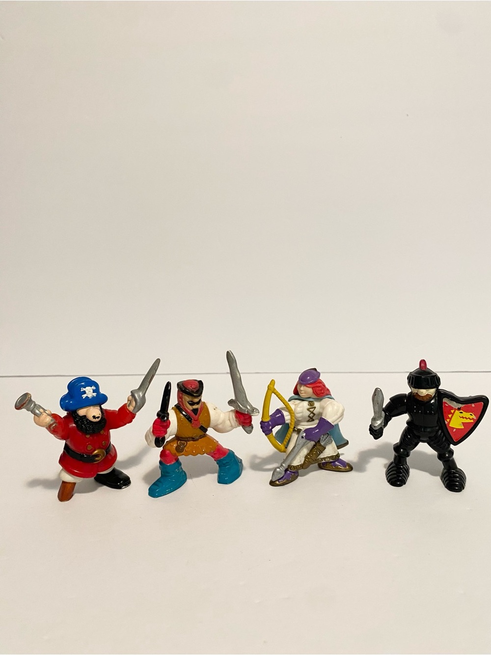 Fisher Price Great Adventures Pirate Knight Robin Hood Maid Action Figure 1990s
